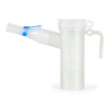 PARI LC PLUS Handheld Compressor Nebulizer System Small Volume 8 mL Medication Cup Universal Mouthpiece Delivery 022F81 Each/1