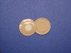 Stoma Cap 2-1/8 Inch 7/8 Inch Round Center Opening Style DE 838234000318