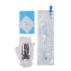Intermittent Catheter Kit Cure Catheter Closed System / Straight Tip 16 Fr. Without Balloon CS16