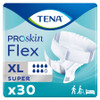 Unisex Adult Incontinence Belted Undergarment TENA ProSkin Flex Super Size 20 / X-Large Disposable Heavy Absorbency 67807