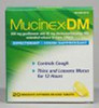 Cold and Cough Relief Mucinex DM 600 mg - 30 mg Strength Tablet 20 per Box 63824005632 Box/20