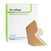 Foam Dressing DermaFoam 6 X 7 Inch Elbow / Heel Non-Adhesive without Border Sterile 00293E