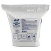 Hand Sanitizing Wipe Purell 1 200 Count BZK Benzalkonium Chloride Wipe Refill Pouch 9118-02 Case/2