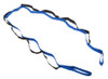 Elastic Stretch Strap CanDo FabStretch 63 Inch 63 X 0-1/4 X 2 Inch Black / Blue 10-1385 Each/1