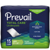 Underpad Prevail 23 X 36 Inch Disposable Fluff Light Absorbency UP-120