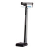 Column Scale with Height Rod Health O Meter Balance Beam Display 500 lb/ 200 kg Capacity Black / White Analog 450KL Each/1