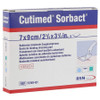 Antimicrobial Dressing Cutimed Sorbact 2-3/4 X 3-1/2 Inch 5 Count Pad Sterile 7216111