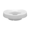 Elongated Raised Toilet Seat Tall-Ette 2 Inch Height White 725831002 Each/1