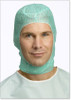 Surgeon Cap Barrier Tuck One Size Fits Most Blue Pull On Closure 620105