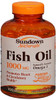 Omega 3 Supplement Sundown Naturals Fish Oil 1000 mg Strength Softgel 200 per Bottle 03076803304 Bottle/1