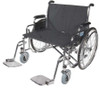 Bariatric Wheelchair drive Sentra EC Full Length Arm Removable Padded Arm Style Black Upholstery 28 Inch Seat Width 700 lbs. Weight Capacity STD28ECDFA Case/1