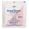 Split Sponge Medline Polyester / Rayon 4 X 4 Inch Sterile NON256000