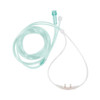 ETCO2 Nasal Sampling Cannula with O2 Delivery One Nare O2 / One Nare Sampled AirLife Adult Curved Prong / NonFlared Tip 2812M-10 Case/10