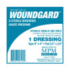 Adhesive Dressing WoundGard 4 X 4 Inch Gauze Square White Sterile MP00092C