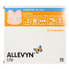 Silicone Foam Dressing Allevyn Life 9-4/5 X 9-9/10 Inch Heel Silicone Adhesive with Border Sterile 66801304