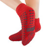 Fall Management Slipper Socks Pillow Paws Risk Alert Terries 2X-Large Red Ankle High 3802-001