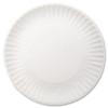 Plate Dixie White Single Use Paper 9 Inch Diameter DXEWNP9OD