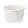 Souffle Cup Solo 1 oz. White Paper Disposable 100-2050