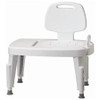 Shower Chair Maddak Removable Arm Plastic Frame Without Backrest 17 Inch Seat Width 727142021 Each/1