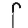 Round Handle Cane Lumex Aluminum 30 to 39 Inch Height Black 6223A