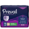 Female Adult Absorbent Underwear Prevail For Women Daily Underwear Pull On with Tear Away Seams X-Large Disposable Heavy Absorbency PWC-514/1