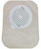 Ostomy Pouch Securi-T One-Piece System 12 Inch Length 1/2 to 2-1/2 Inch Stoma Drainable Trim To Fit 7600002 Box/10