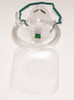 NonRebreather Oxygen Mask Salter Labs Elongated Style Adult One Size Fits Most Adjustable Head Strap 8130-7-50