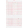 Fetal Diagnostic Monitor Recording Paper McKesson Thermal Paper 6 Inch X 47 Foot Z-Fold Red Grid 26-B4305A