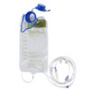 Enteral Feeding Pump Spike Set with Bag Kangaroo epump ENPlus 1000 mL DEHP-Free PVC 775100