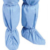Boot Cover Critical Zone One Size Fits Most Knee High Nonskid Sole Blue NonSterile 8453