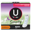 Feminine Pad U by Kotex Security Maxi / Overnight Heavy Absorbency 01404