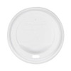 Dome Lid Traveler White Polystyrene Sip Hole Hot Applications TLP316-0007