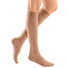 Compression Stocking mediven plus Knee High Size 4 Beige Closed Toe 29804 Pair/1