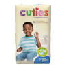 Unisex Baby Diaper Cuties Essential Size 7 Disposable Heavy Absorbency CRD701
