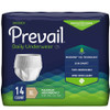 Unisex Adult Absorbent Underwear Prevail Pull On with Tear Away Seams X-Large Disposable Heavy Absorbency PVS-514