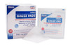 Gauze Sponge Dukal Cotton 12-Ply 4 X 4 Inch Square Sterile 1412