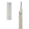 Scalpel Medicut No. 15 Stainless Steel / Plastic Classic Grip Handle Sterile Disposable 4115