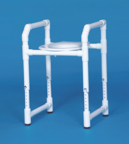 Bariatric Shower Chair Original Oversize Fixed Arm PVC Frame Mesh Back 20 Inch Clearance SC9200 OS Each/1 - 92923309