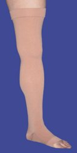 Compression Stockings Jobst Relief Thigh-High X-Large Beige Closed Toe 114211 Pair/1