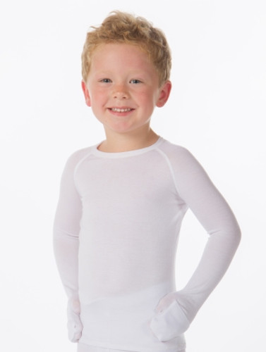 Eczema Treatment Shirt Wrap-E-Soothe Top 5T White Long Sleeve Pediatric 82312-5T Each/1