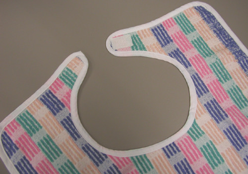 Bib Tie Closure Reusable 86% Cotton / 14% Polyester 97151398 DZ/12 Bib Tie Closure Reusable 86% Cotton / 14% Polyester 97151398 DZ/12