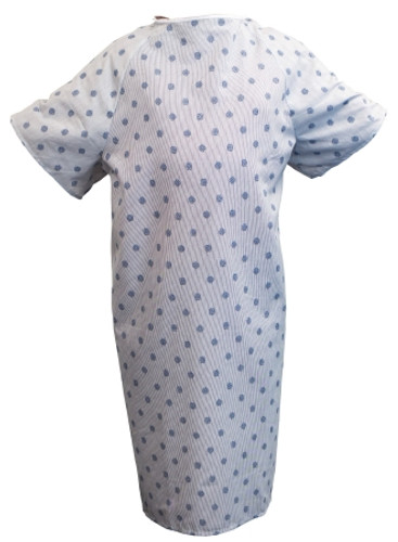 Patient Exam Gown Medium Blue Teen 69715533 DZ/12