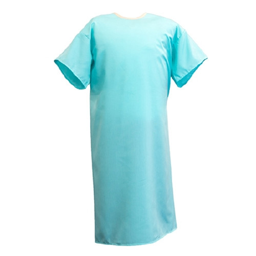 Patient Exam Gown Large Aqua Teen 69740024 DZ/12