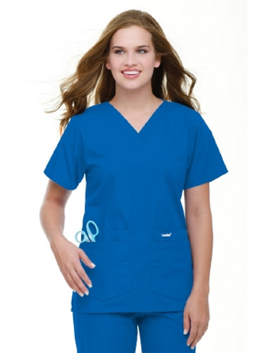 Scrub Shirt Synergy 3 X-Large Navy Blue 1 Pocket Set-In Sleeves Unisex 46856-1N3X Each/1