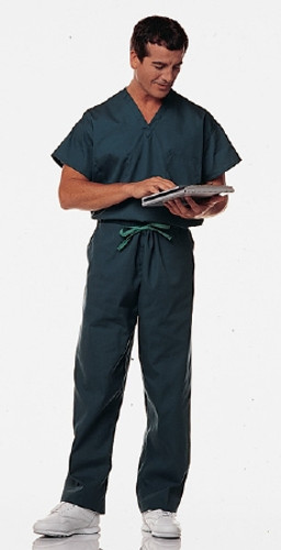 Scrub Shirt Synergy X-Large Deep Sea Green 1 Pocket Set-In Sleeves Unisex 46856-DS9 Each/1