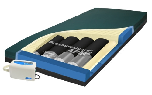 Bariatric Bed Mattress Multi-Ply ShearCare 1500 Pressure Reducing 42 X 80 X 6 Inch 1500SC-42-FB Each/1