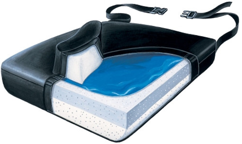Wedge Seat Cushion Skil-Care 18 X 16 X 3 Inch Foam 751280 Each/1