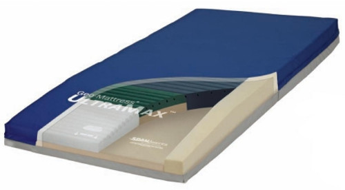 Bed Mattress Geo-Mattress UltraMax Non-Powered Pressure Redistribution 39 X 84 X 6 Inch UMX8439-29 Each/1