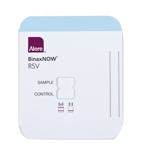 Rapid Diagnostic Test Kit BinaxNOW Immunochromatographic Assay Respiratory Syncytial Virus Test RSV Nasopharyngeal Swab / Nasal Wash Sample CLIA Waived 22 Tests 430122 KT/22