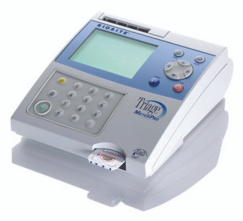 Cardiovascular Test Reader Triage MeterPro System CLIA Moderate Complexity 55070 Each/1